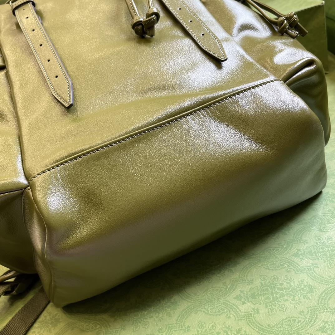 Gucci Backpack With Tonal Double G(38-44-15cm) - 