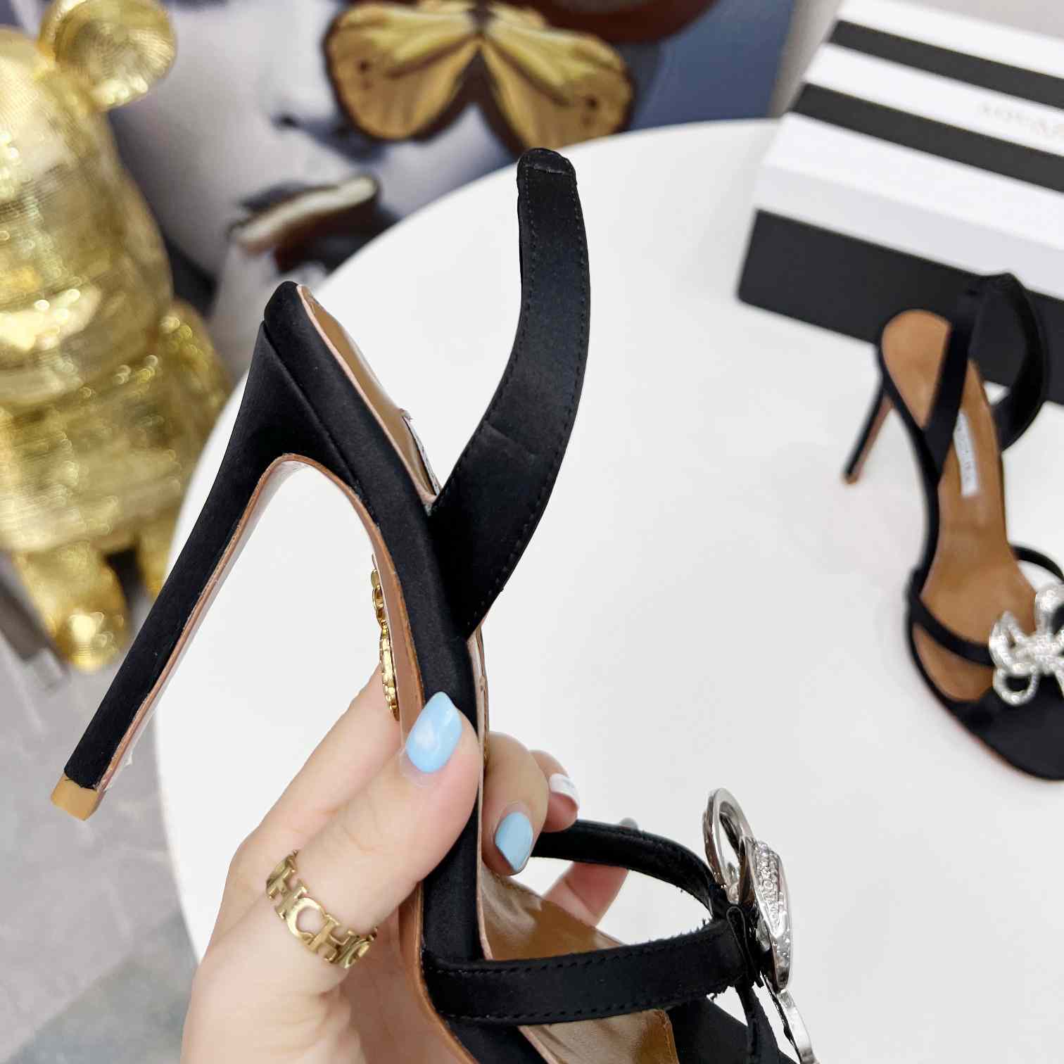 Aquazzura Babe Sandal 105 - 