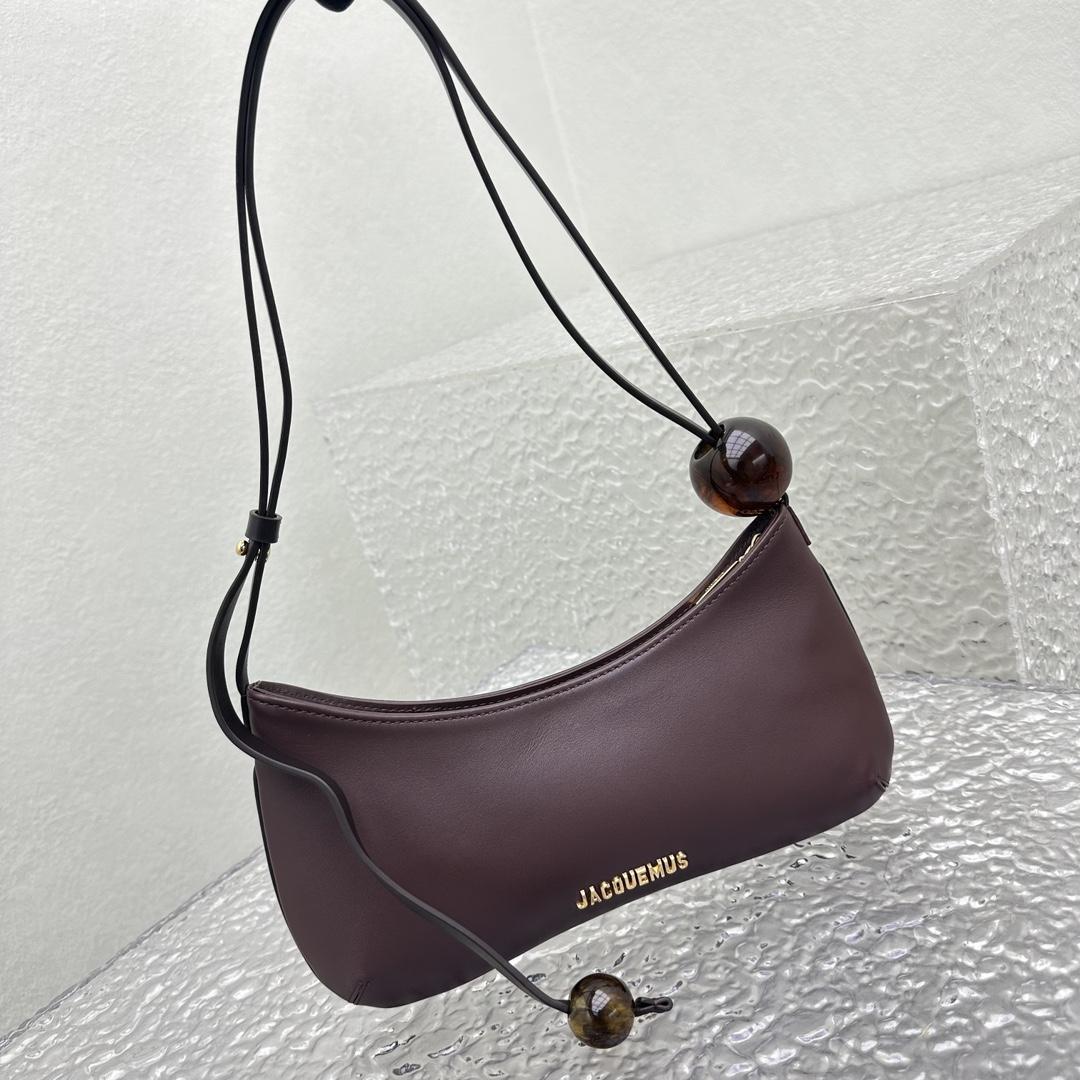 Jacquemus Le Bisou Perle Beaded Shoulder Bag - 