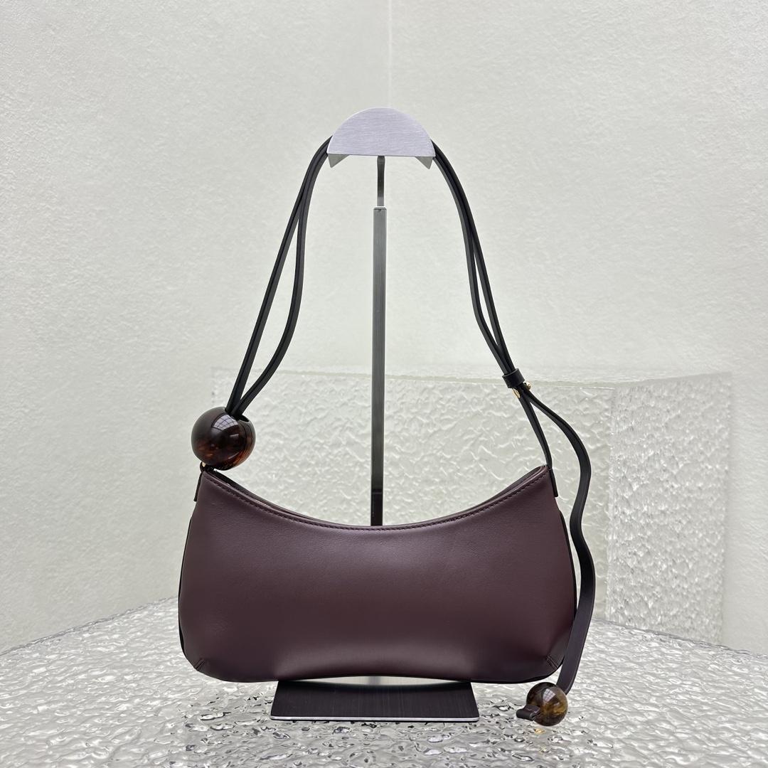 Jacquemus Le Bisou Perle Beaded Shoulder Bag - 