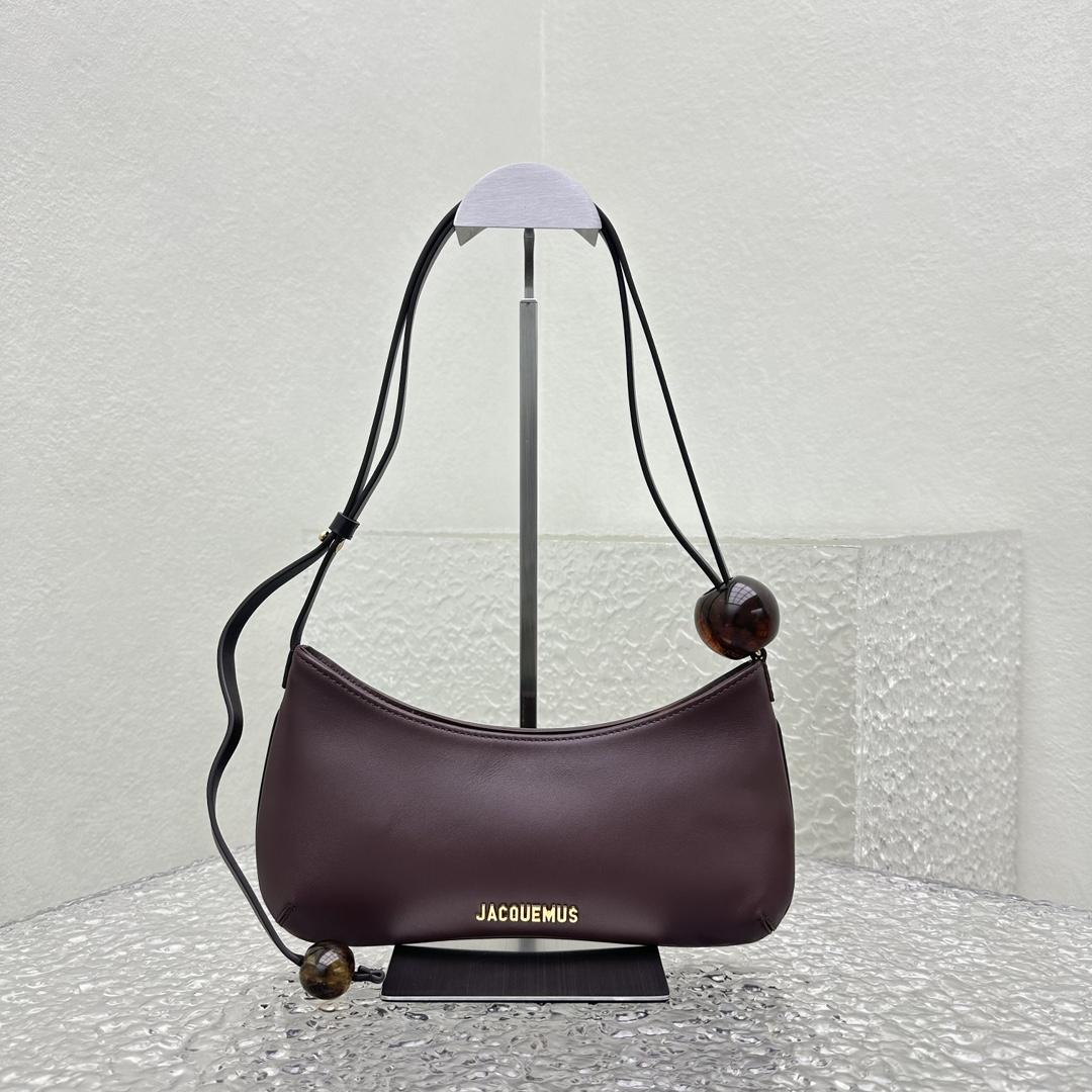 Jacquemus Le Bisou Perle Beaded Shoulder Bag - 