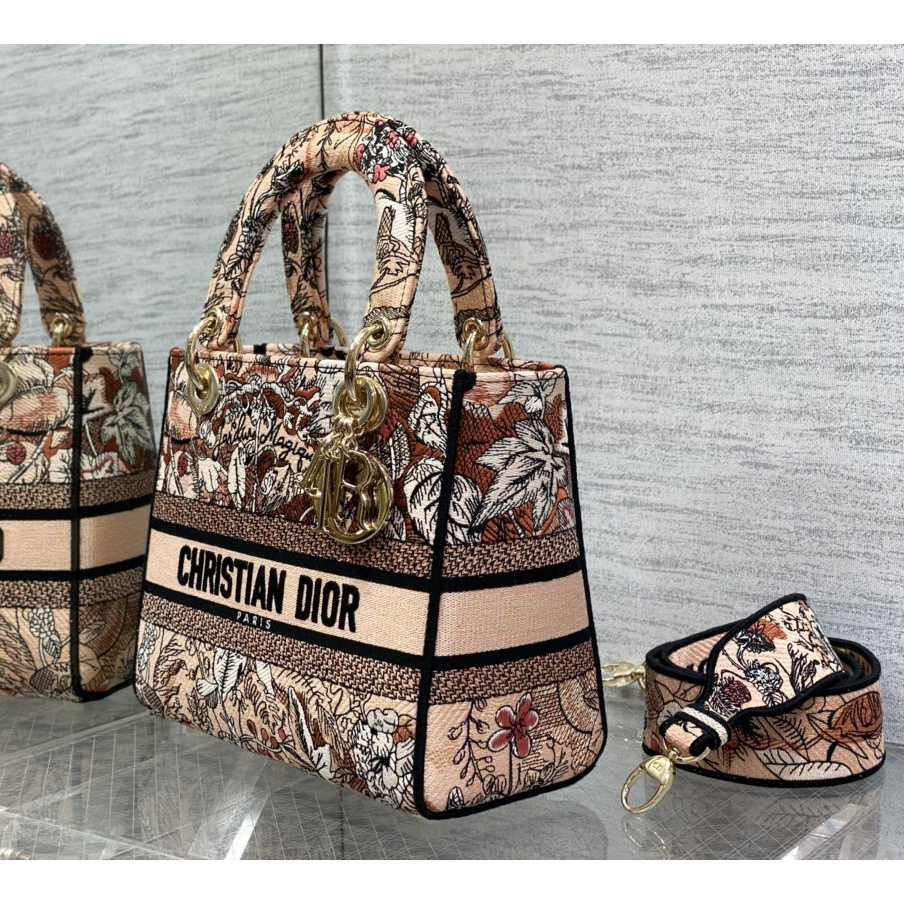 Dior Medium Lady D-lite Bag - 
