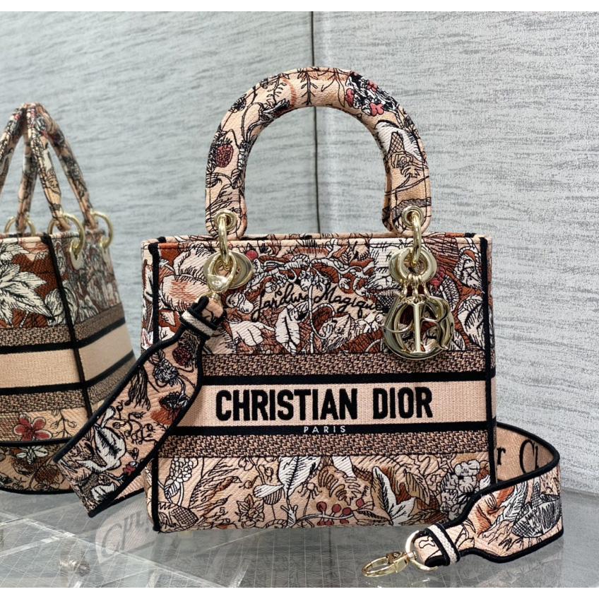 Dior Medium Lady D-lite Bag - 