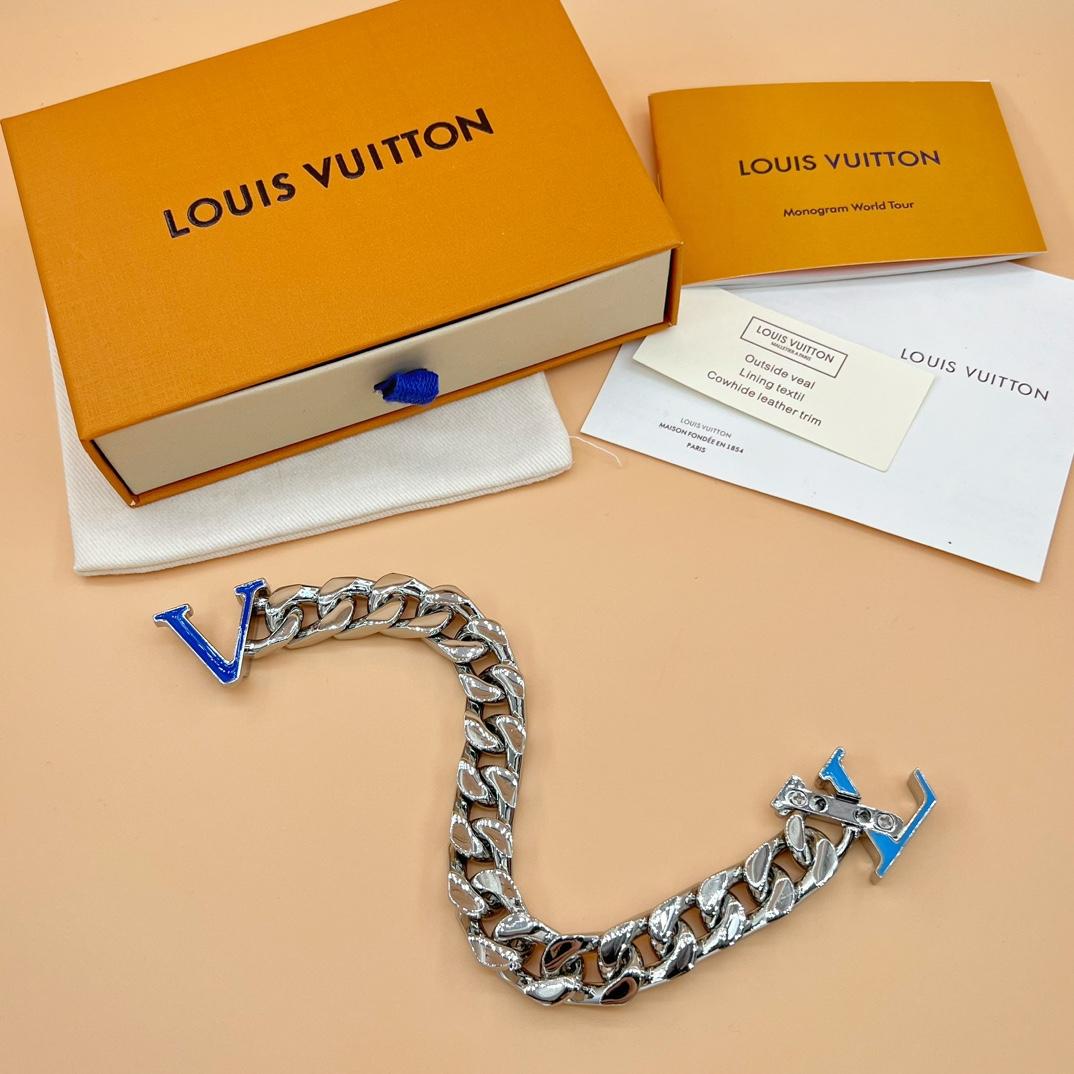 Louis Vuitton LV Chain Bracelet   M0919L - 
