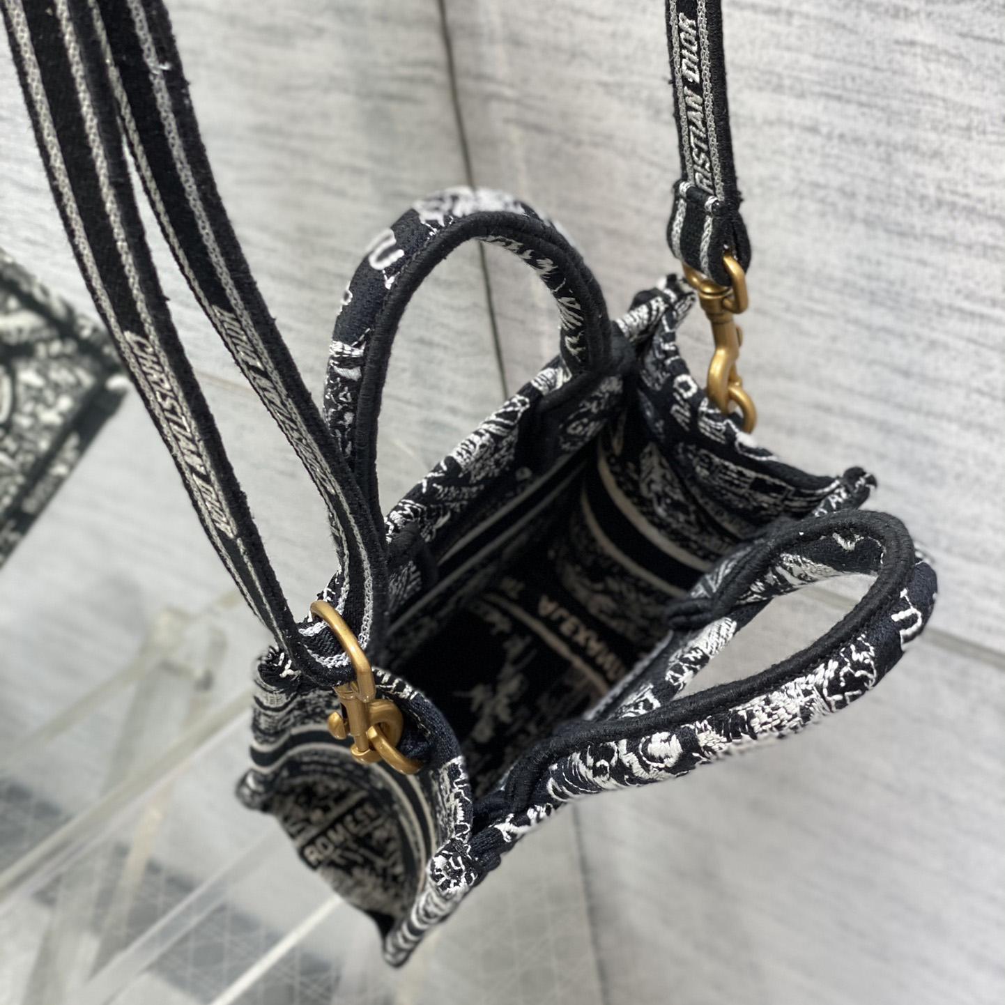 Dior Mini Dior Book Tote Phone Bag - 