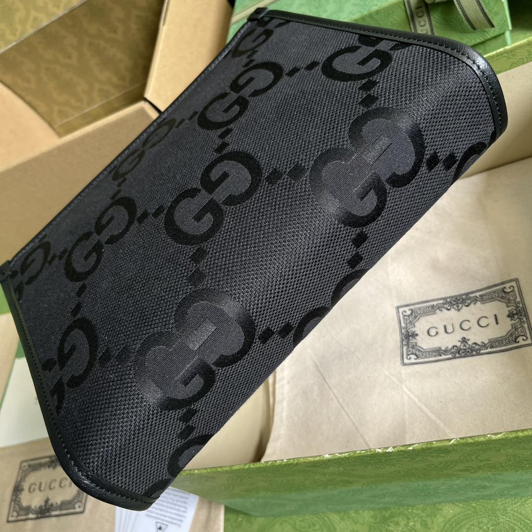 Gucci Jumbo GG Pouch(26-20-6CM) - 