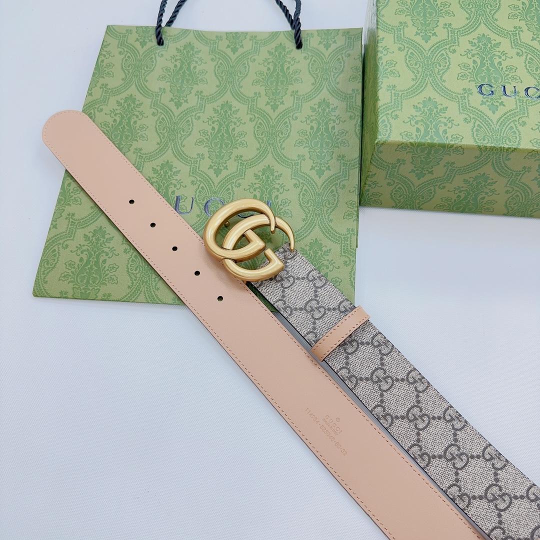 Gucci GG Marmont Reversible Belt - 
