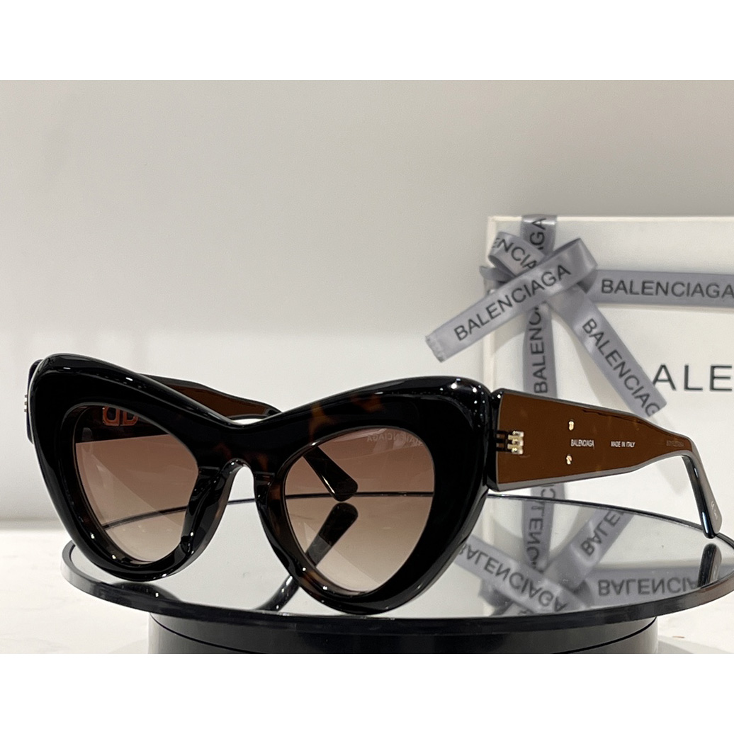 Balenciaga Cat-eye Logo-print Sunglasses    BB0204S - 
