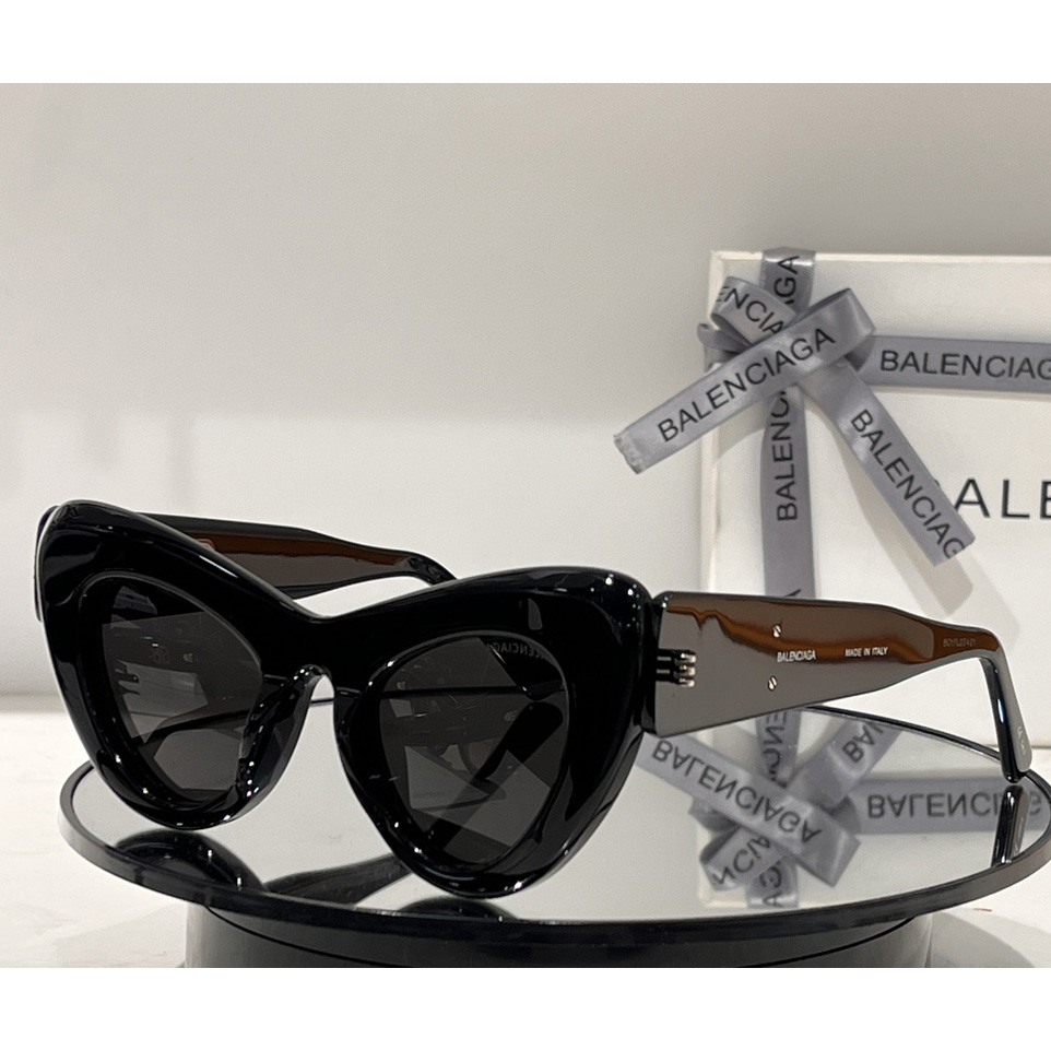 Balenciaga Cat-eye Logo-print Sunglasses    BB0204S - 