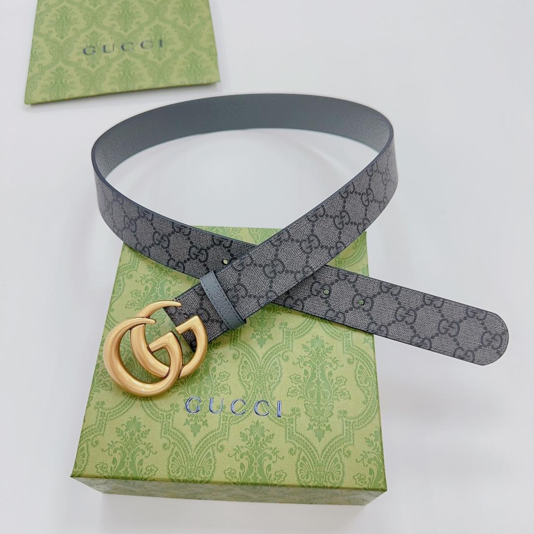 Gucci GG Marmont Reversible Belt - 