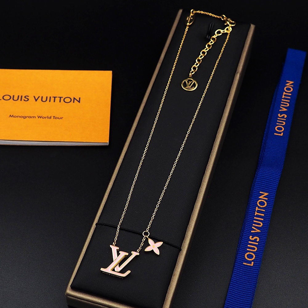 Louis Vuitton LV Iconic Enamel Necklace    M01215 - 