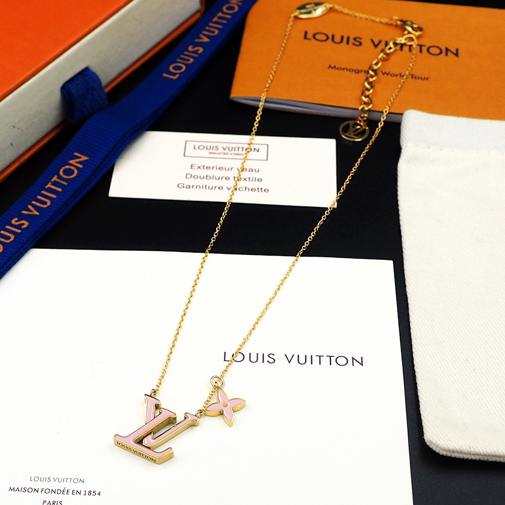 Louis Vuitton LV Iconic Enamel Necklace    M01215 - 
