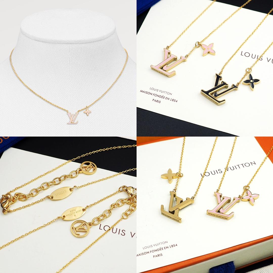 Louis Vuitton LV Iconic Enamel Necklace    M01215 - 
