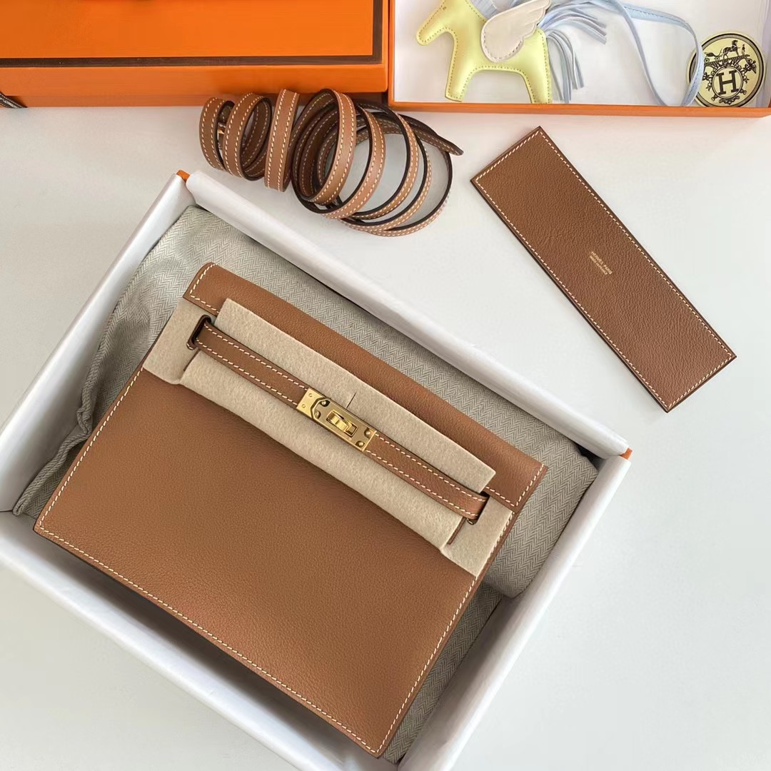 Hermes Kelly Mini Women Handbag(22-17-4cm ) - 