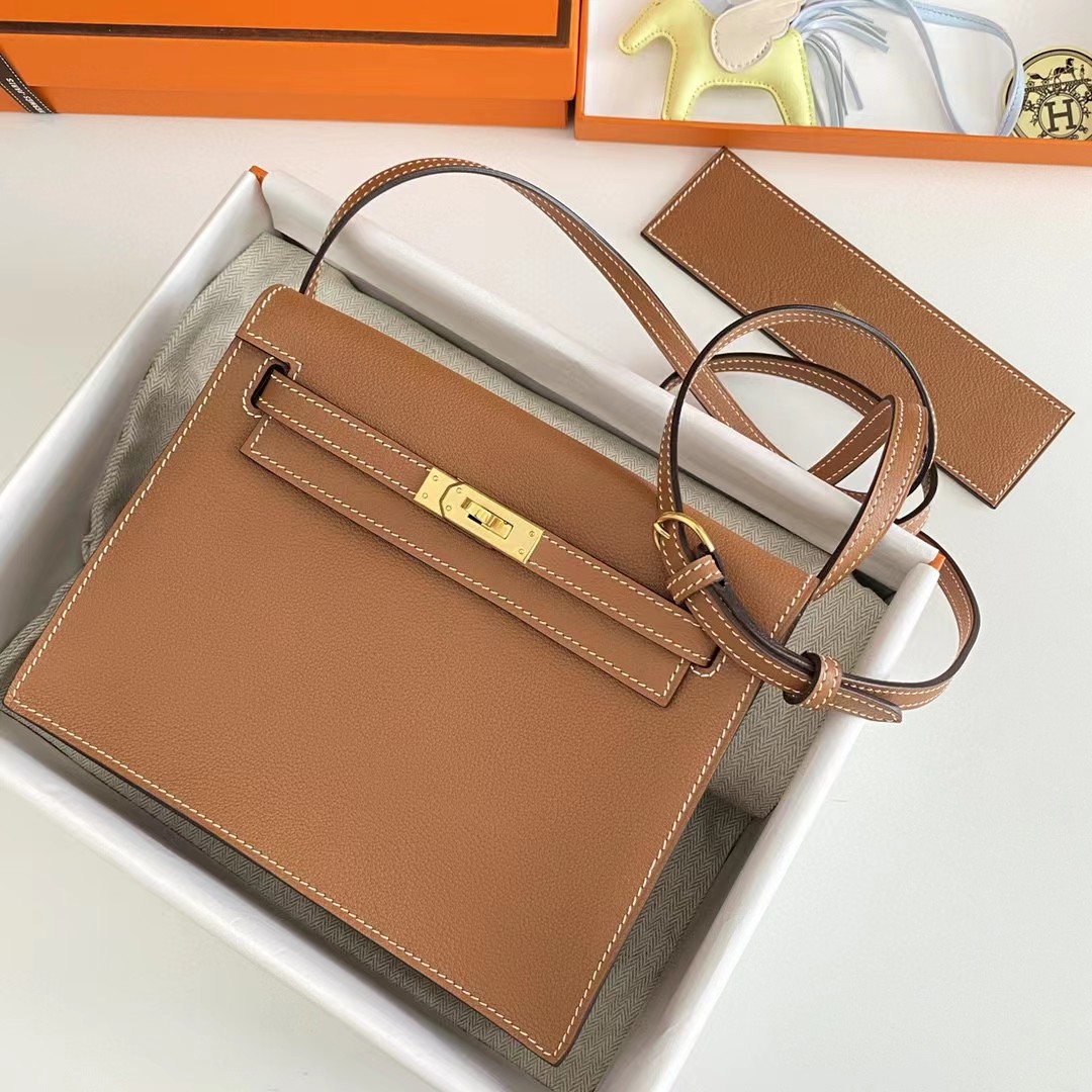 Hermes Kelly Mini Women Handbag(22-17-4cm ) - 