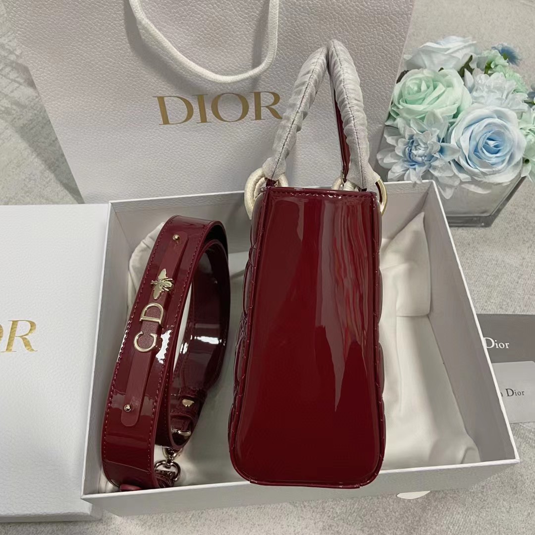 Dior Lady Dior Bag(20-16.5-8cm) - 