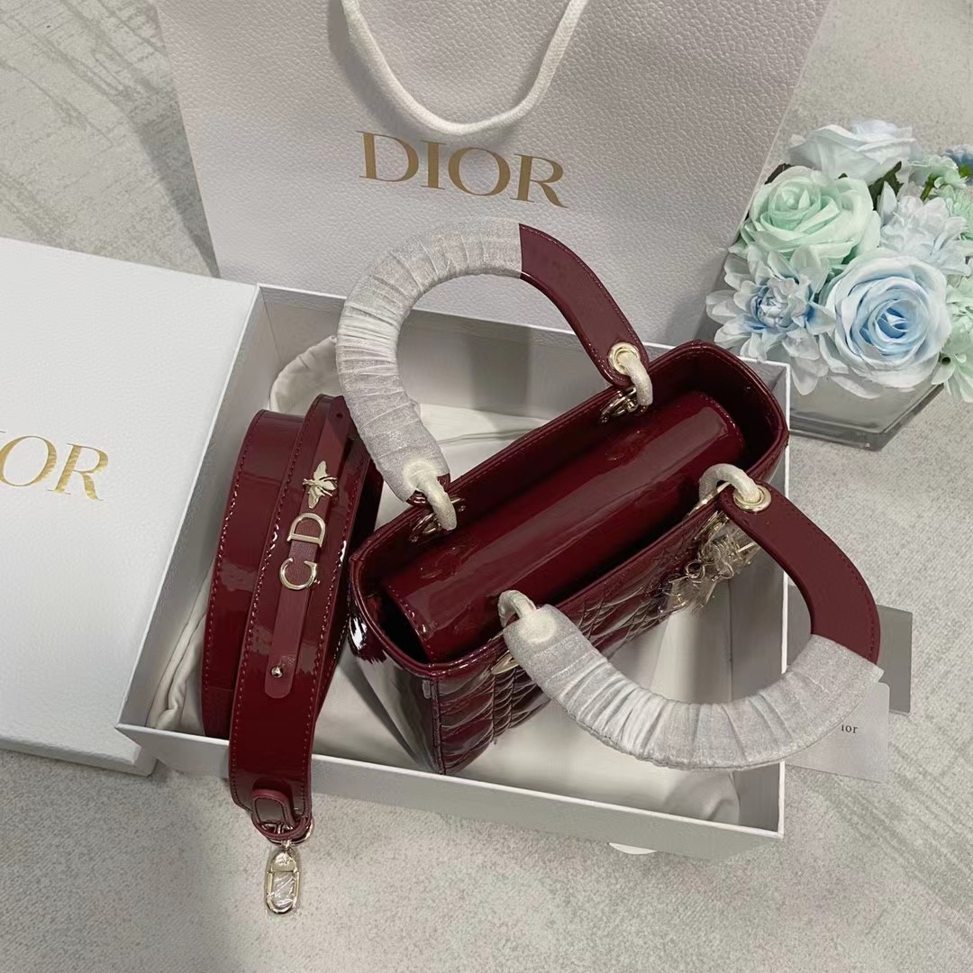 Dior Lady Dior Bag(20-16.5-8cm) - 
