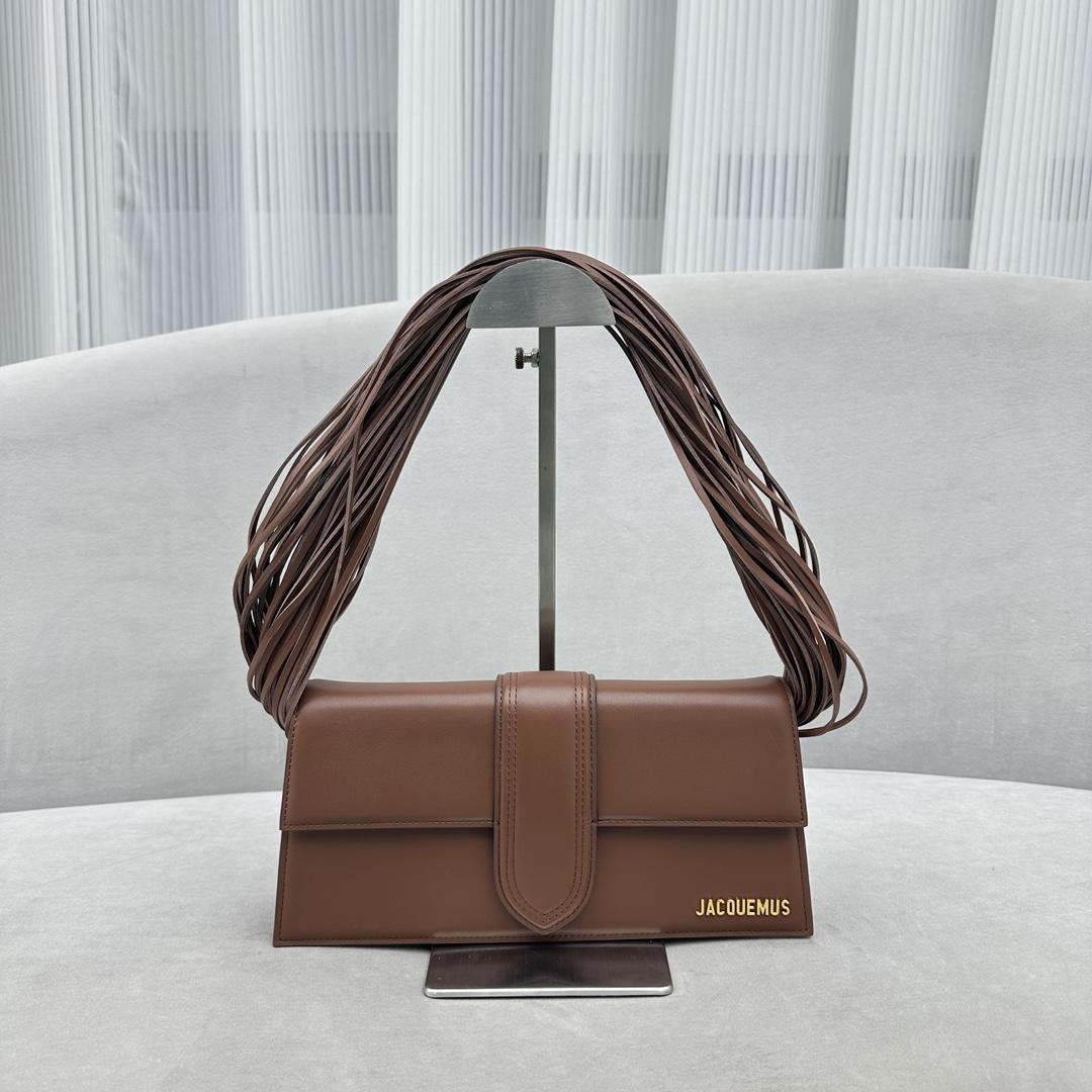 Jacquemus Le Bambino Long Ficiu Shoulder Bag(26-14cm) - 