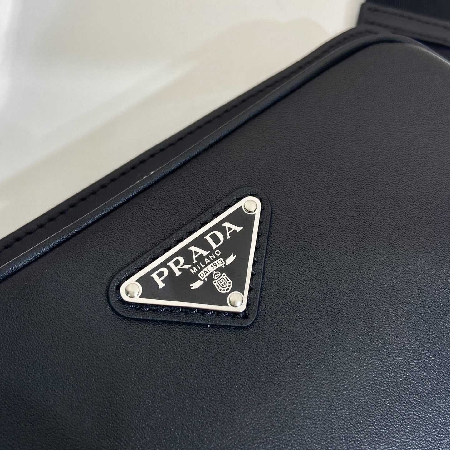 Prada Saffiano Leather Shoulder Bag - 