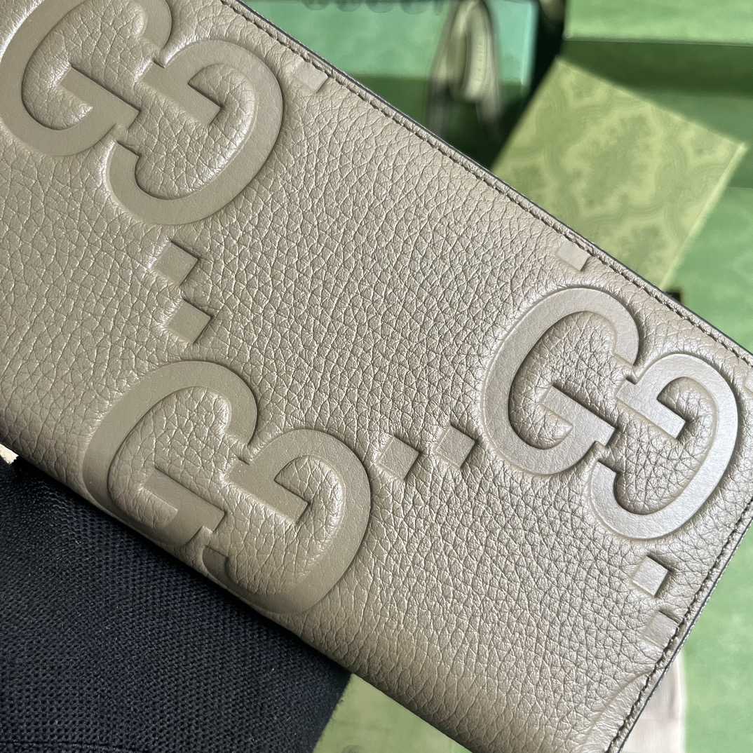 Gucci Jumbo GG Continental Wallet(19-10.5-2.5cm) - 