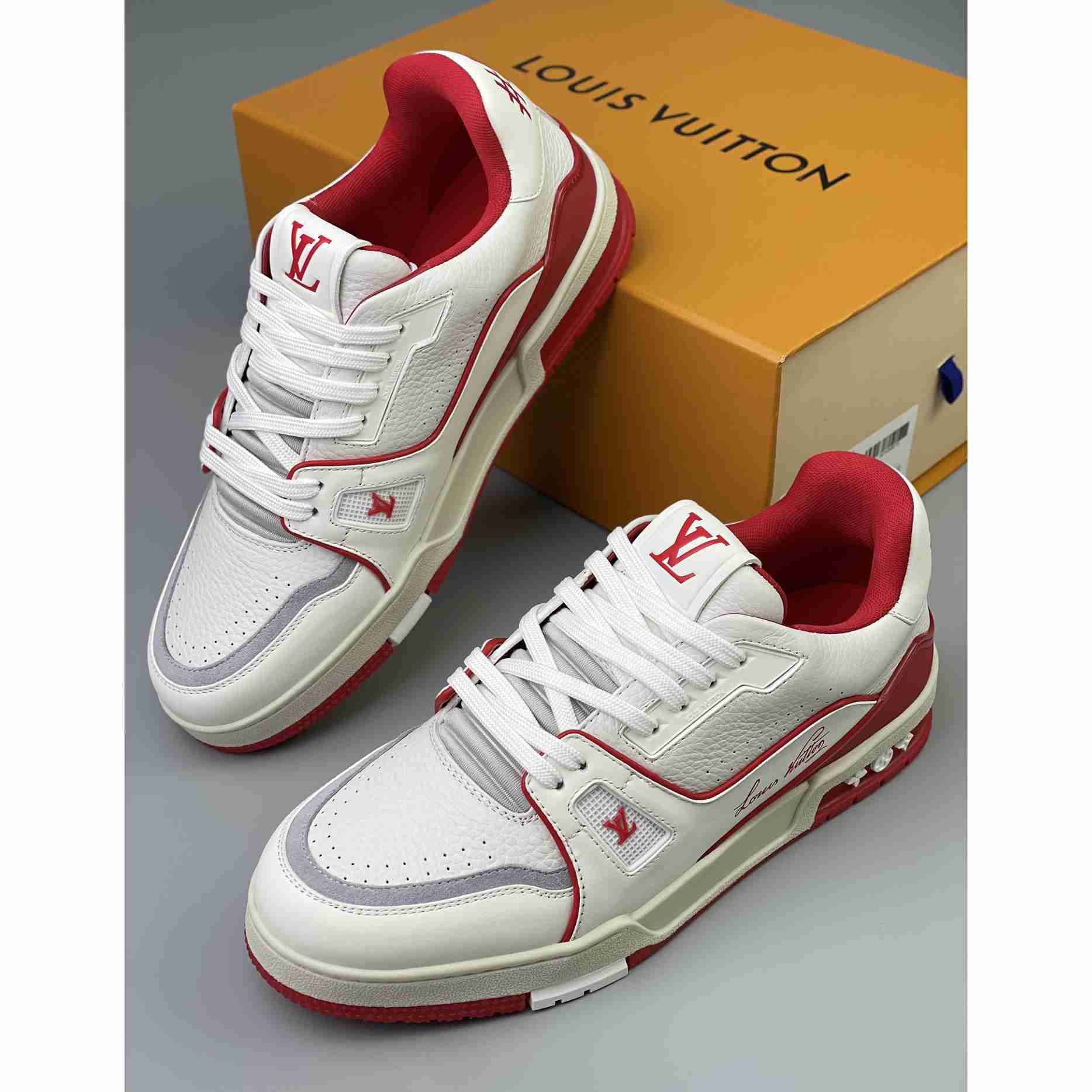 Louis Vuitton Trainer Sneaker (Upon UK Size) - 