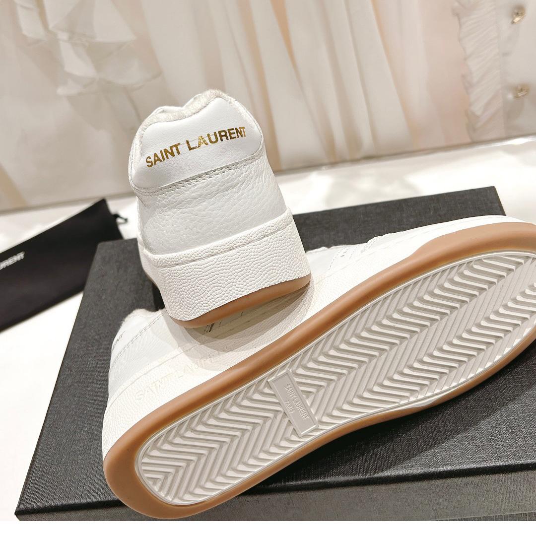 Saint Laurent Low-top Lace-up Sneakers - 