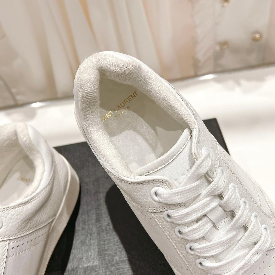 Saint Laurent Low-top Lace-up Sneakers - 