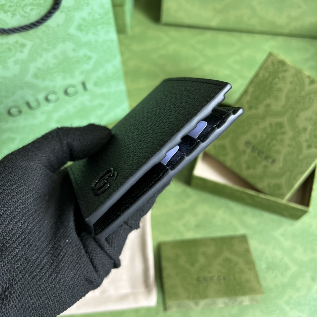 Gucci GG Marmont Leather Bi-fold Wallet - 
