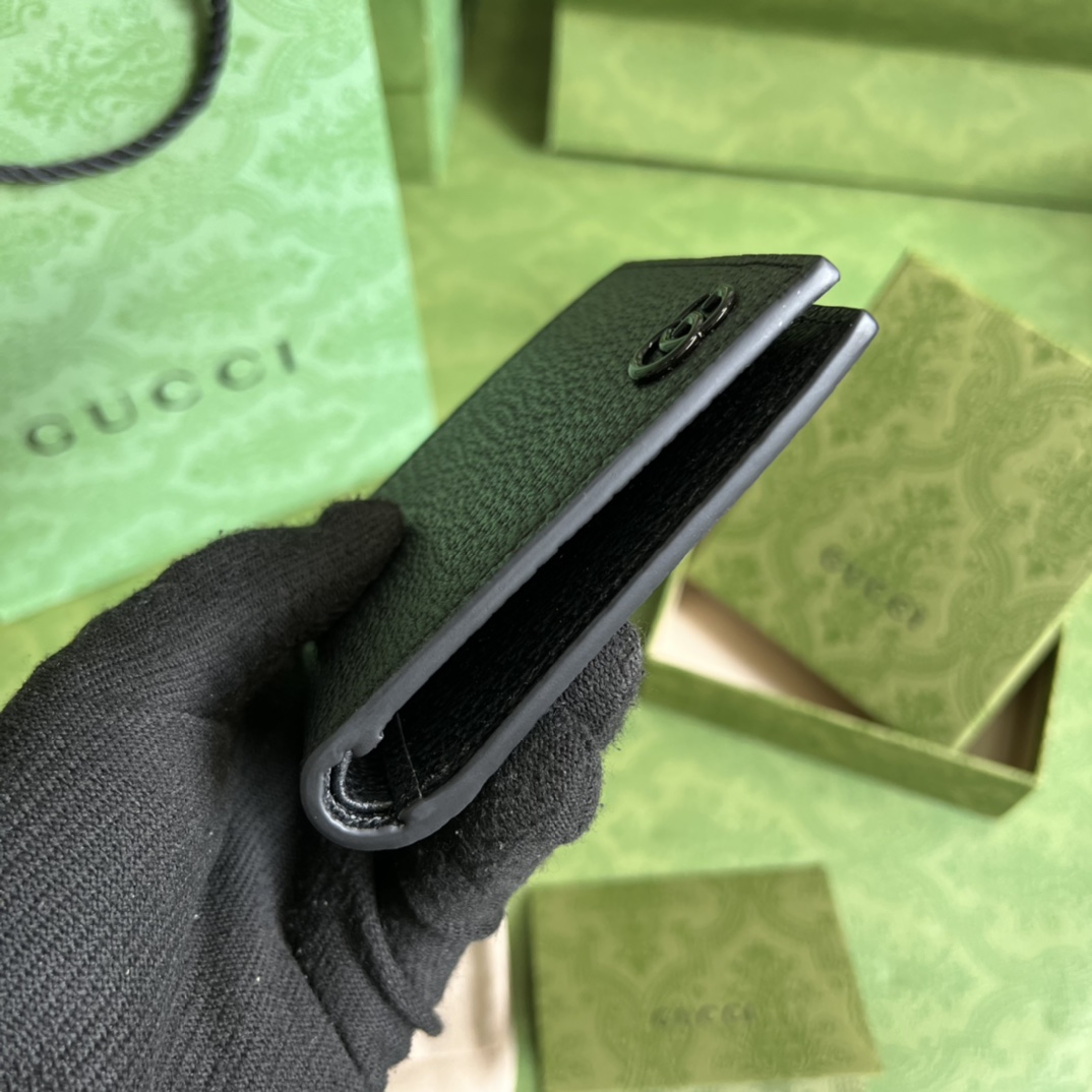 Gucci GG Marmont Leather Bi-fold Wallet - 