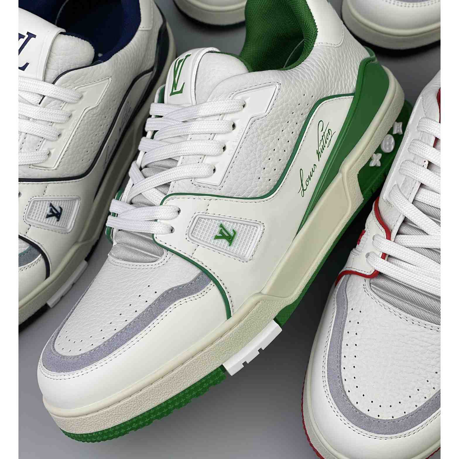 Louis Vuitton Trainer Sneaker (Upon UK Size) - 