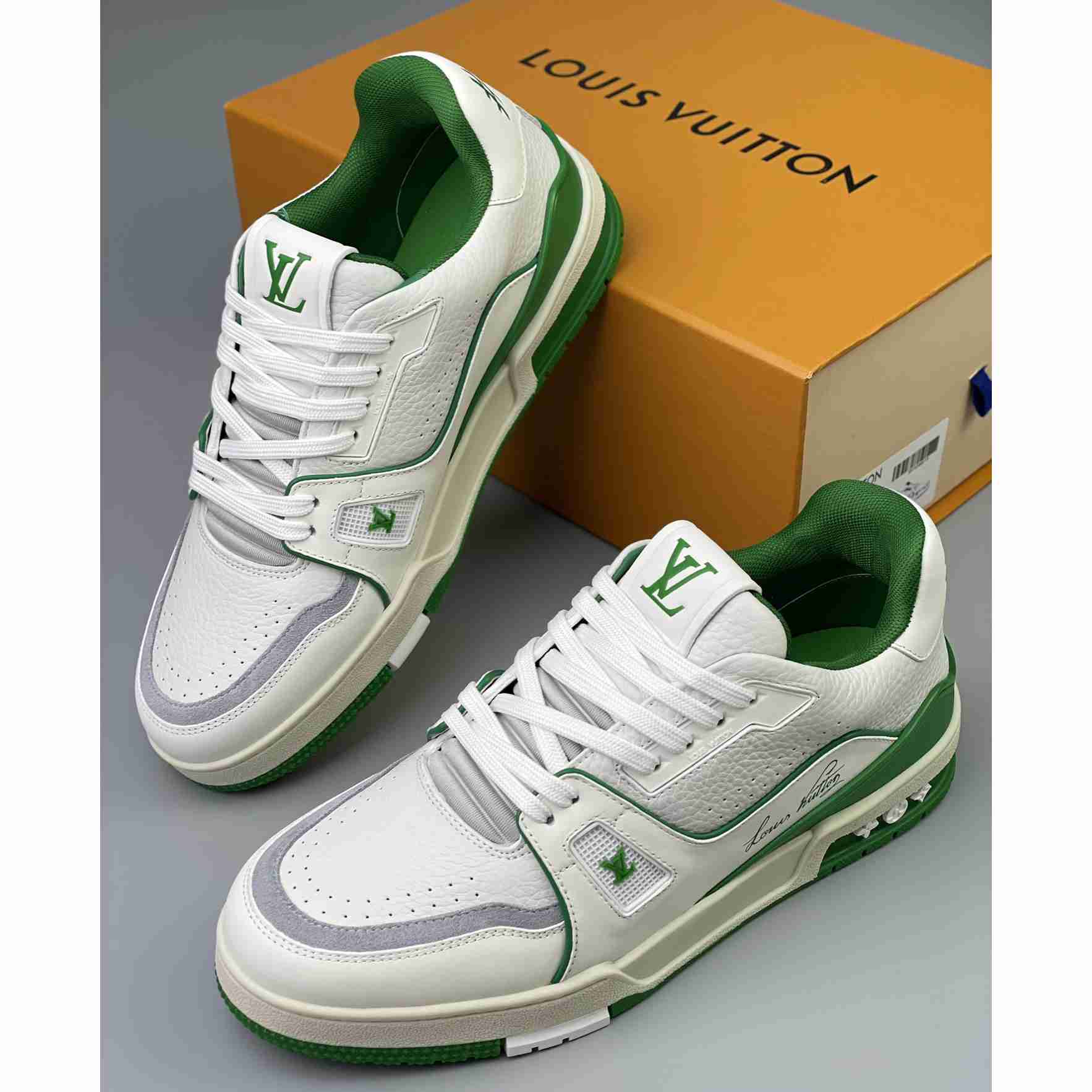 Louis Vuitton Trainer Sneaker (Upon UK Size) - 