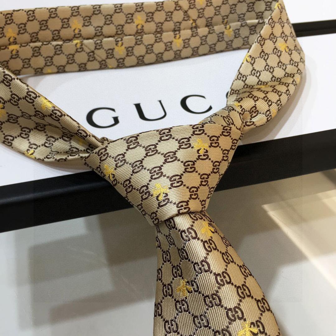 Gucci GG Bees Silk Tie - 