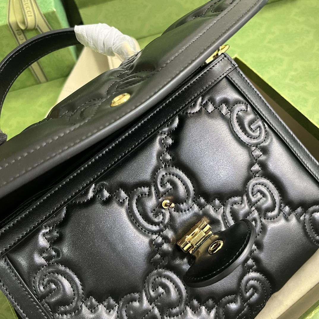Gucci GG Matelasse Handbag (25.5x 20.5x 12.5cm) - 
