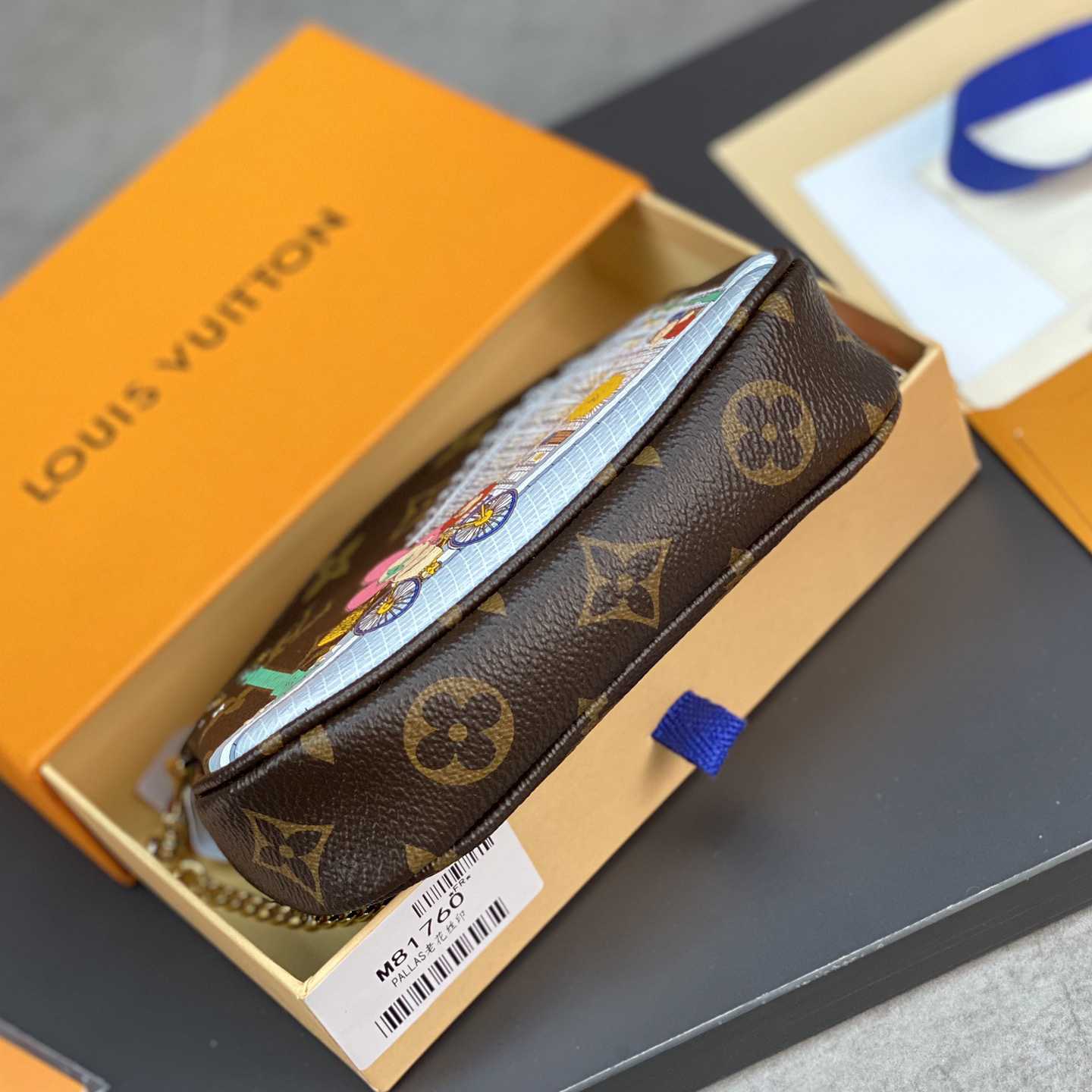 Louis Vuitton Mini Pochette Accessoires (15.5*10.5*4cm)  M81760 - 