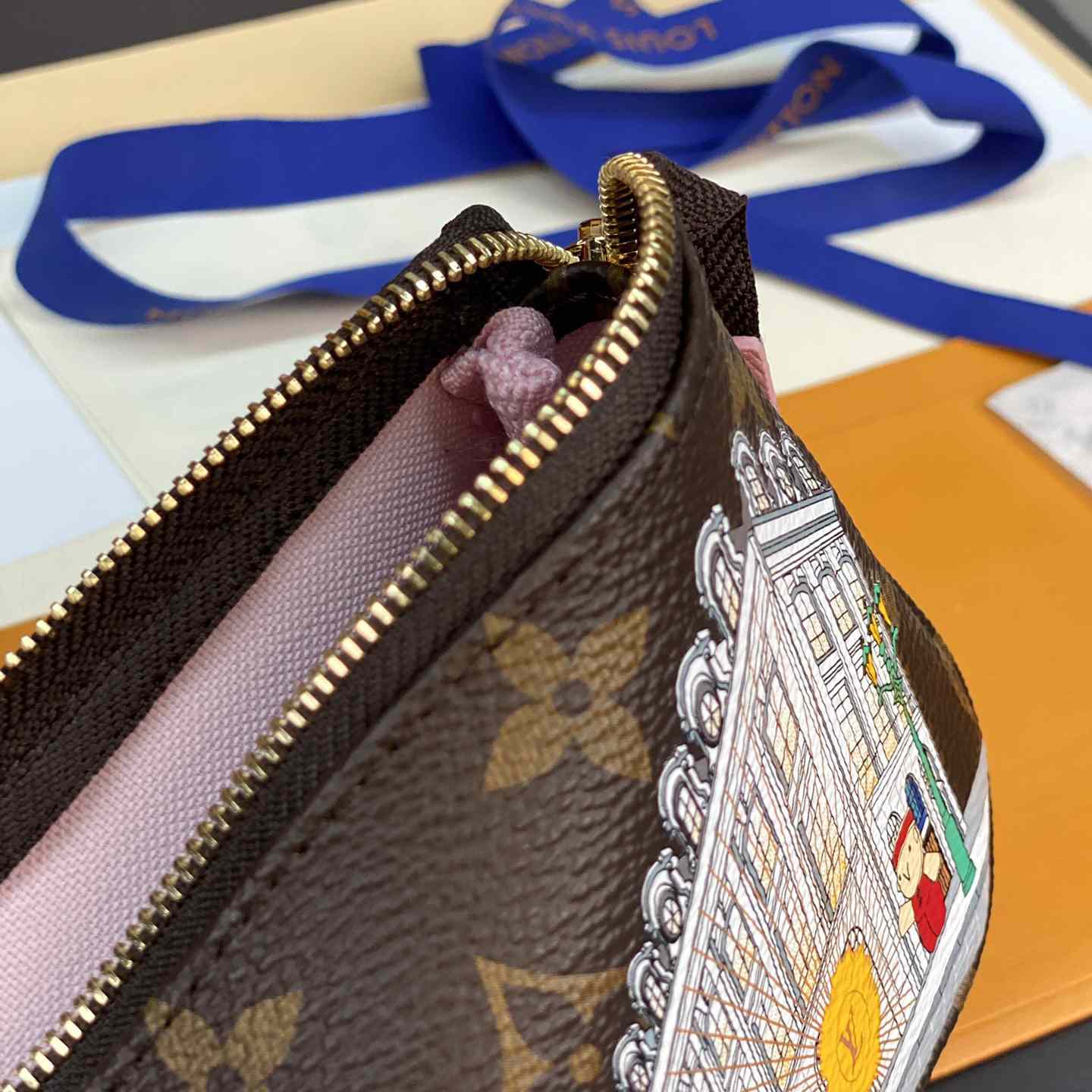 Louis Vuitton Mini Pochette Accessoires (15.5*10.5*4cm)  M81760 - 