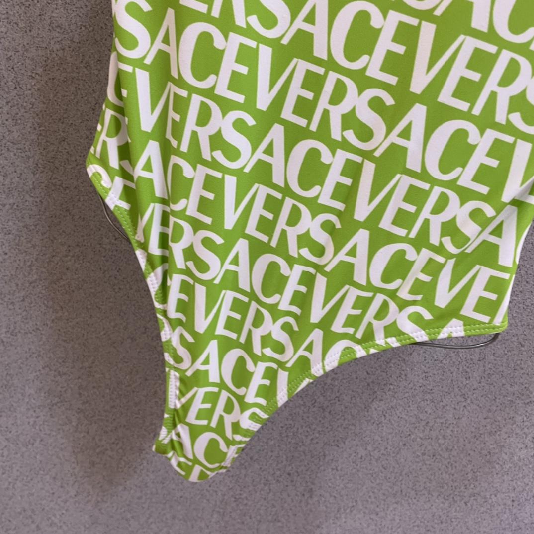 Versace Allover One-Piece Swimsuit - 