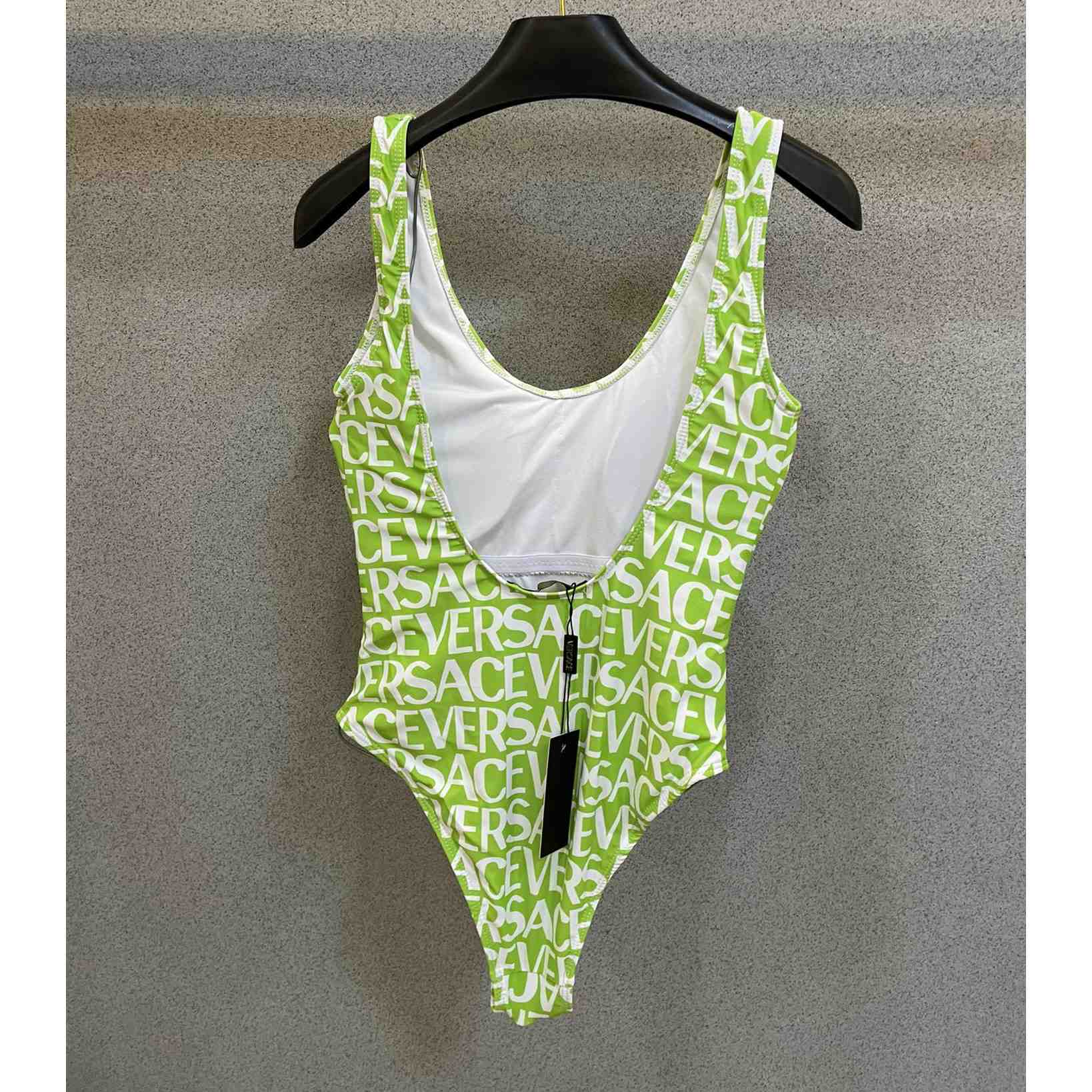 Versace Allover One-Piece Swimsuit - 
