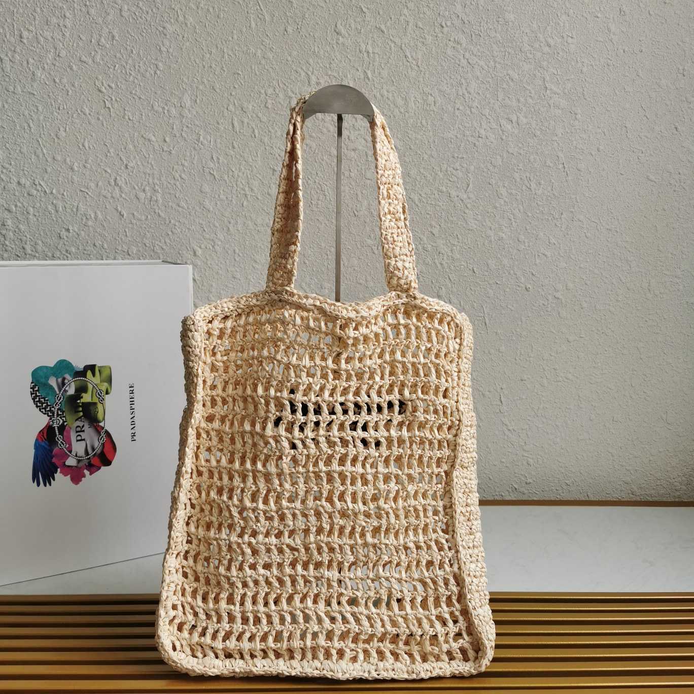 Prada Crochet Tote Bag - 