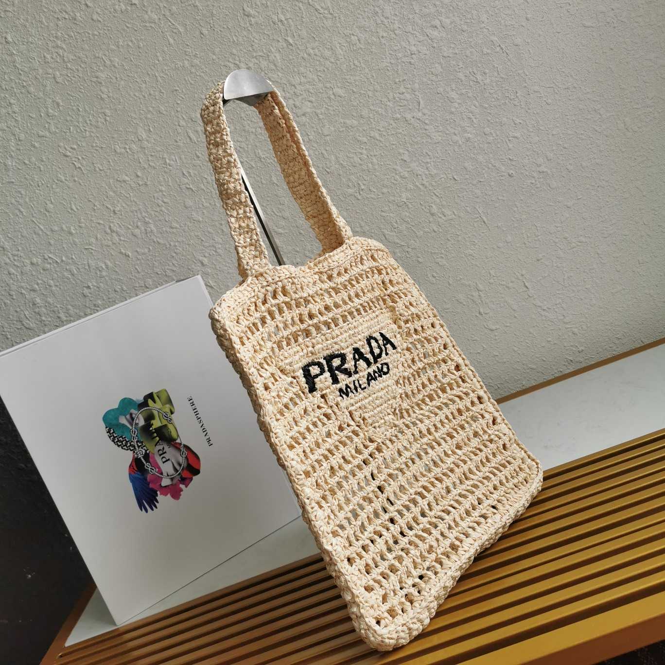 Prada Crochet Tote Bag - 