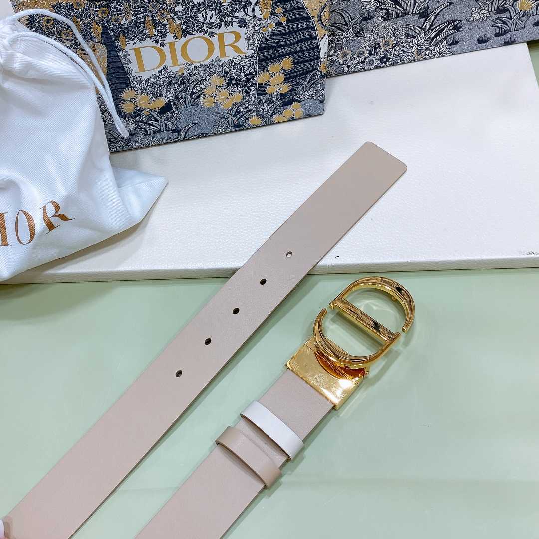 Dior 30 Montaigne Reversible Belt - 