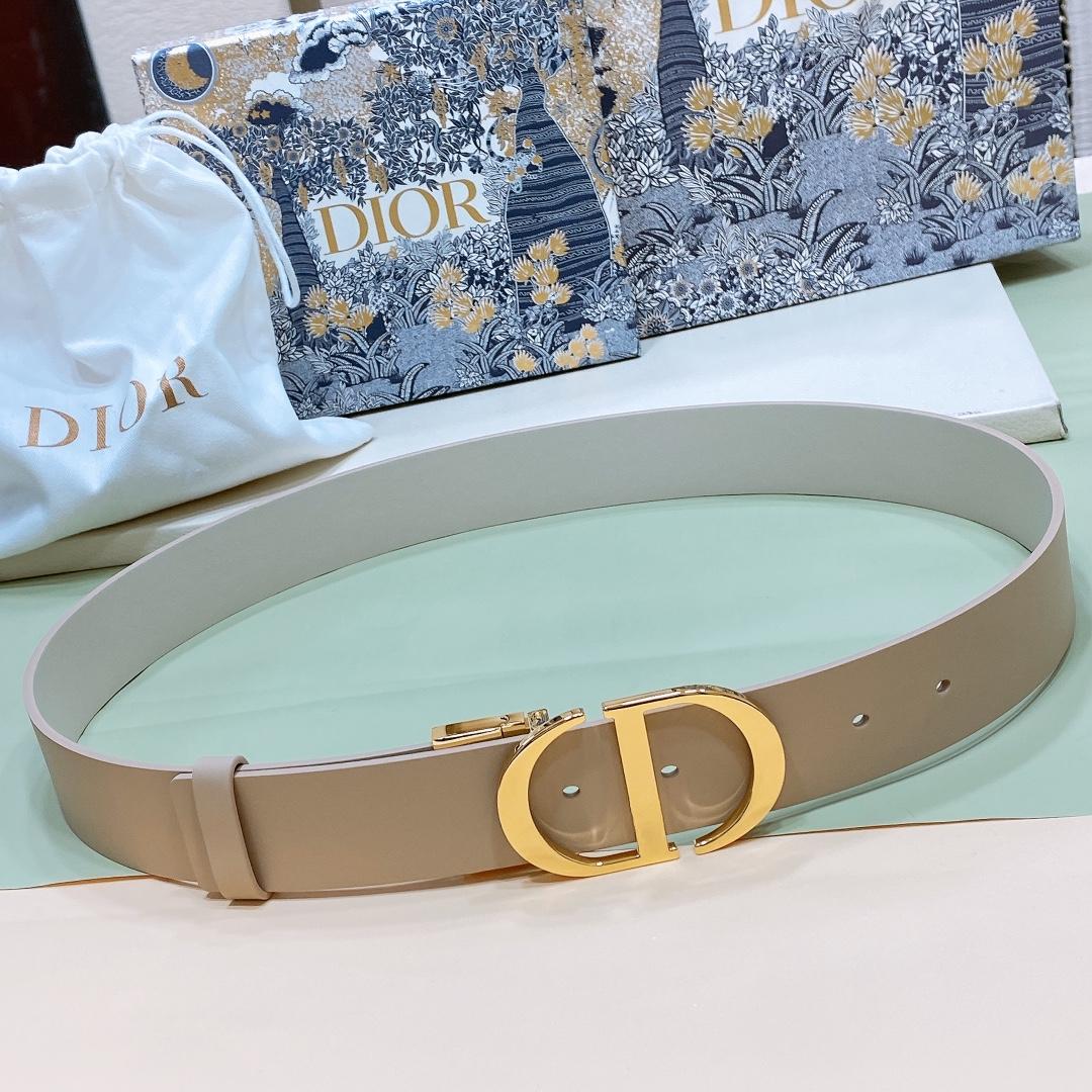 Dior 30 Montaigne Reversible Belt - 