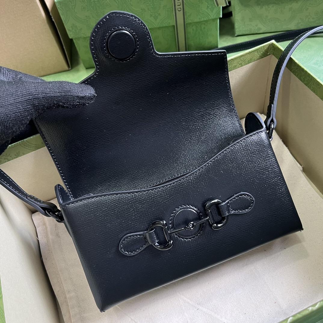 Gucci Horsebit 1955 Mini Bag(18-12-5cm) - 