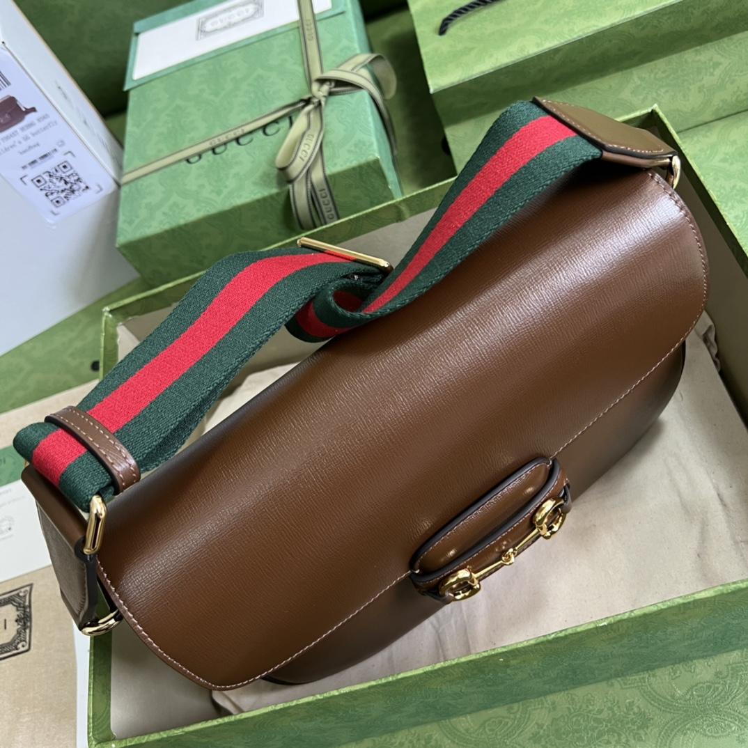 Gucci Horsebit 1955 Mini Bag(30*21*7.5cm)   - 