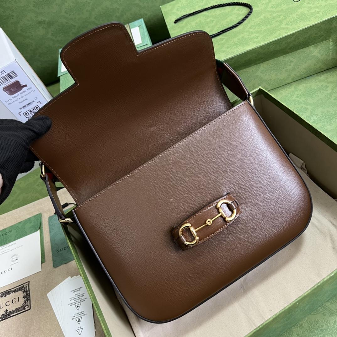 Gucci Horsebit 1955 Mini Bag(30*21*7.5cm)   - 