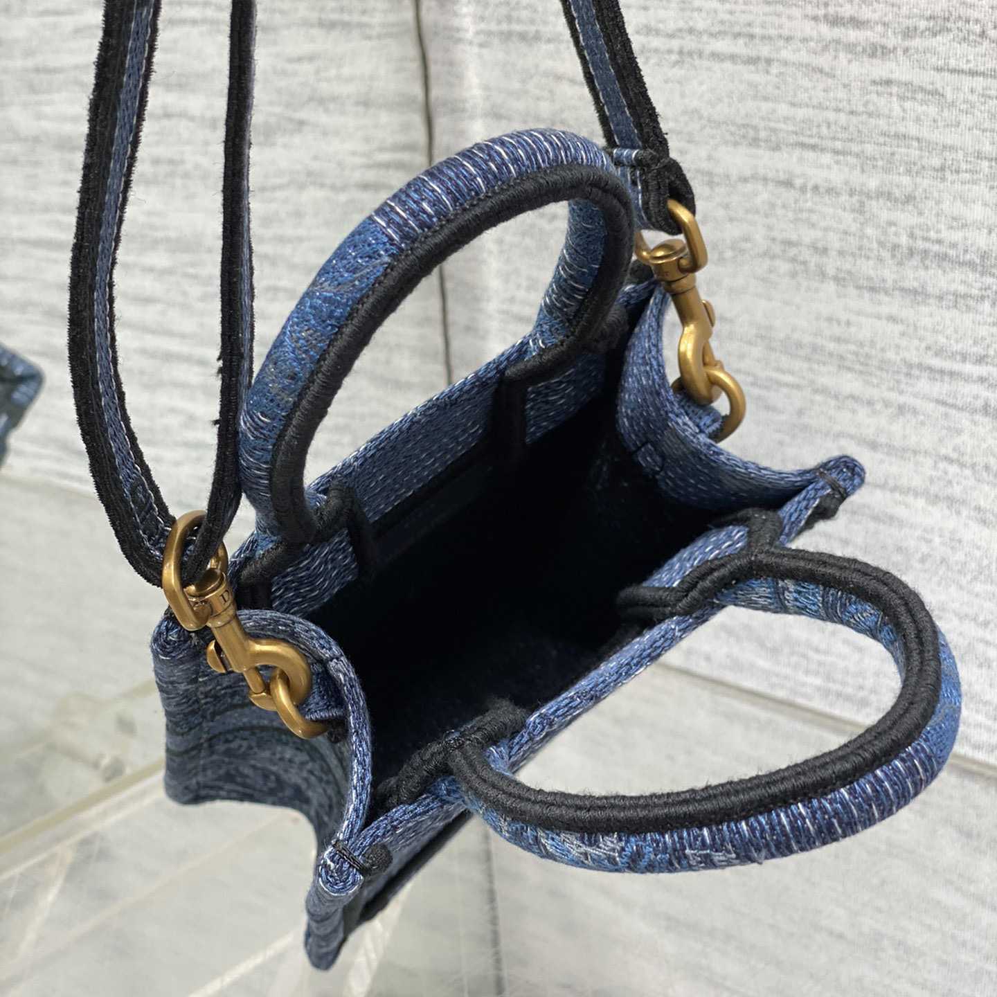 Dior Mini Dior Book Tote Phone Bag - 