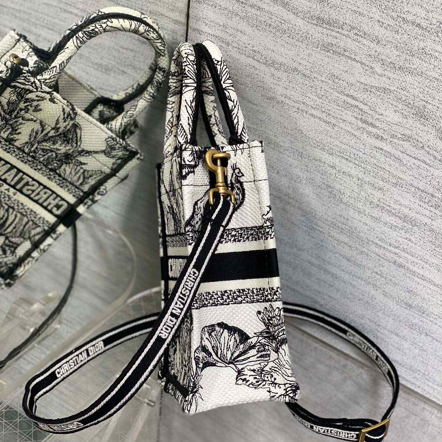Dior Mini Dior Book Tote Phone Bag - 