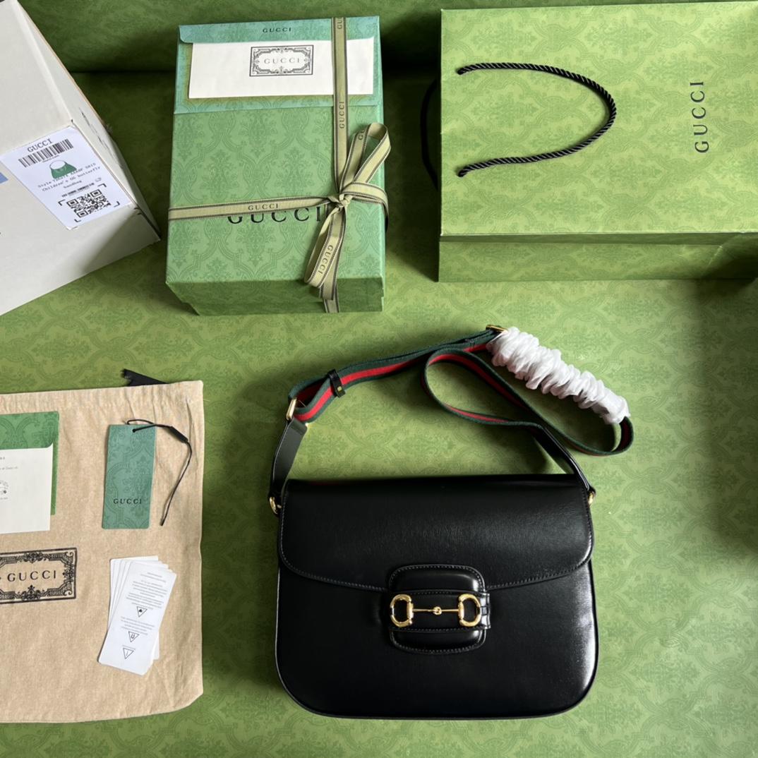 Gucci Horsebit 1955 Mini Bag(30*21*7.5cm)   - 