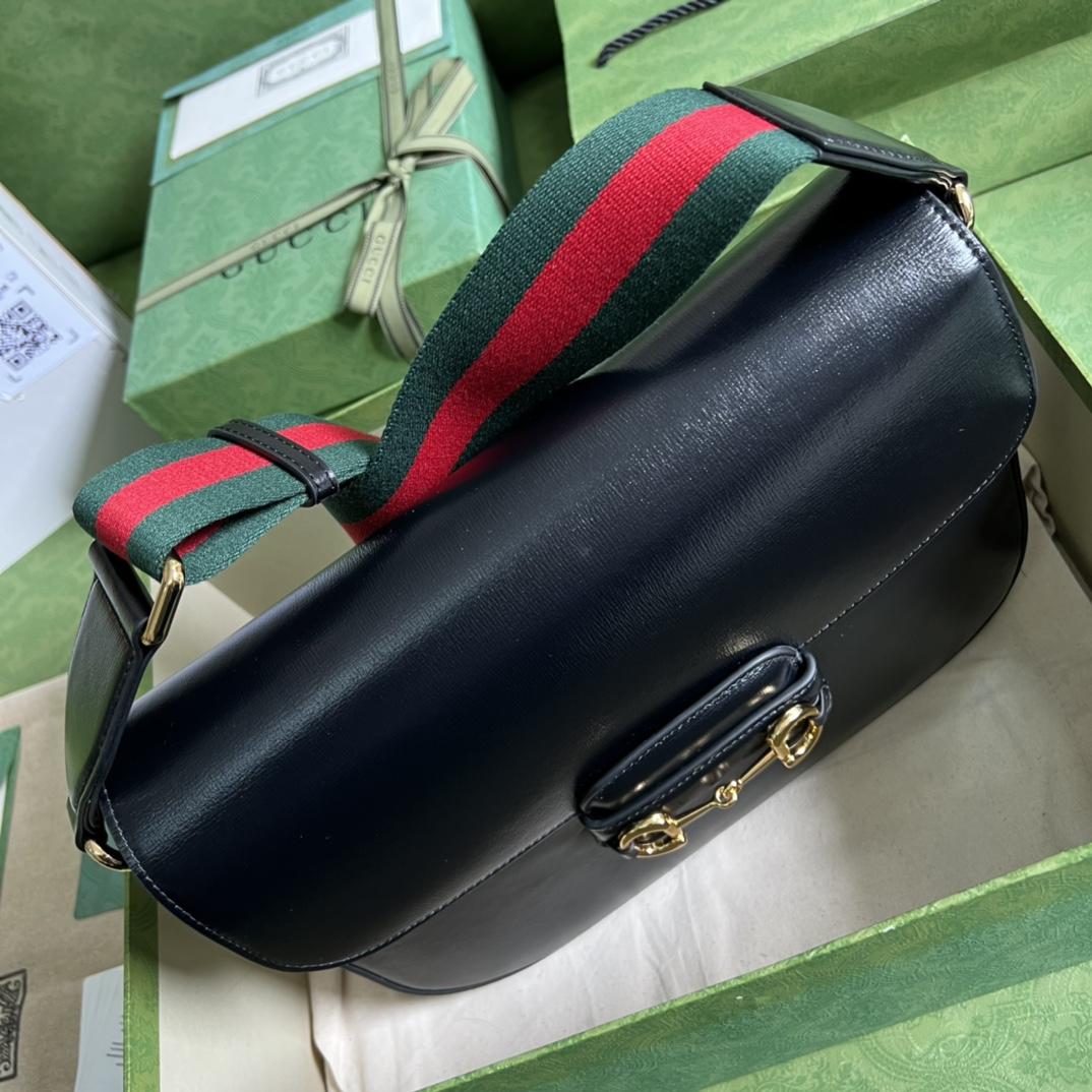 Gucci Horsebit 1955 Mini Bag(30*21*7.5cm)   - 