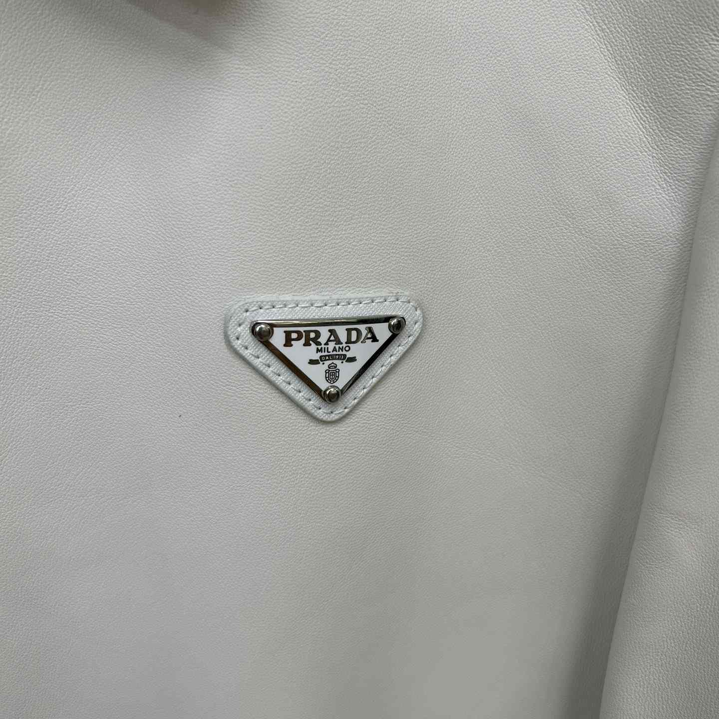 Prada Nappa Leather Blouson Jacket - DesignerGu