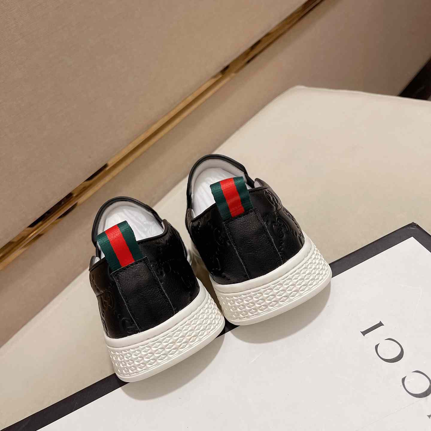 Gucci Signature Slip-on Sneakers - 